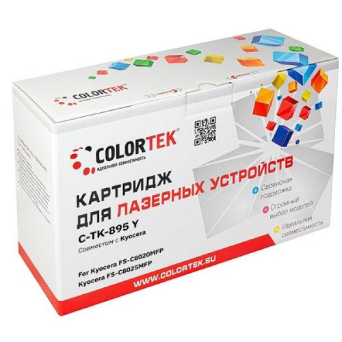 

Картридж Colortek CT-TK895Y, CT-TK895Y