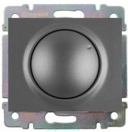 

Накладка Legrand 771368 Galea Life для диммера поворотного 400 Вт алюм., 771368