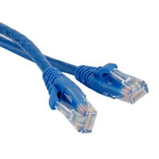 

Кабель патч-корд U/UTP 5e кат. 15м. Lanmaster LAN-PC45/U5E-15-BL RJ45 - RJ45, 4 пары, синий, LSZH, LAN-PC45/U5E-15-BL