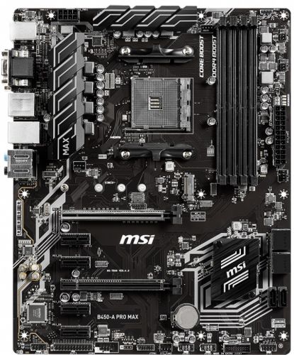 Материнская плата ATX MSI B450-A PRO MAX