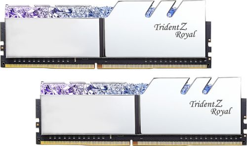 Модуль памяти DDR4 64GB (2*32GB) G.Skill F4-3600C16D-64GTRS Trident Z Royal 3600MHz CL16 (16-22-22-42) 1.45V silver