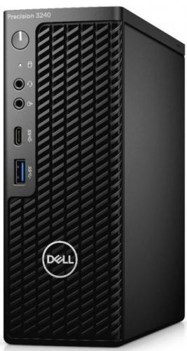 Компьютер Dell Precision 3240 i5-10500/8GB/256GB SSD/P620 2GB/Win10Pro/GBitEth/WiFi/BT/240W/клавиатура/мышь/черный 3240-5214 - фото 1