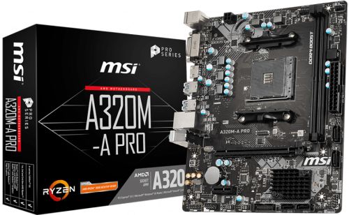 Материнская плата mATX MSI A320M-A PRO