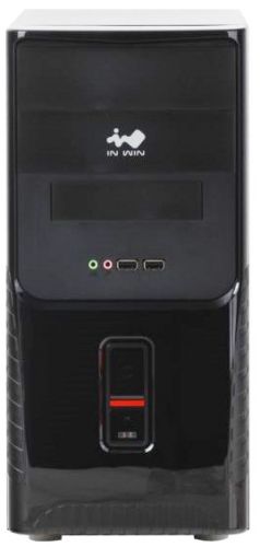 Корпус mATX In Win ENR029BL USB 3.0 6115723 черный 450W (USB 3.0x2, Audio), - фото 2