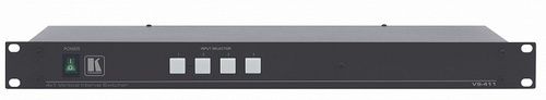 Коммутатор Kramer VS-411 21-0610020 4х1 композитного видео и балансного стерео аудио сигналов, 3.1кг