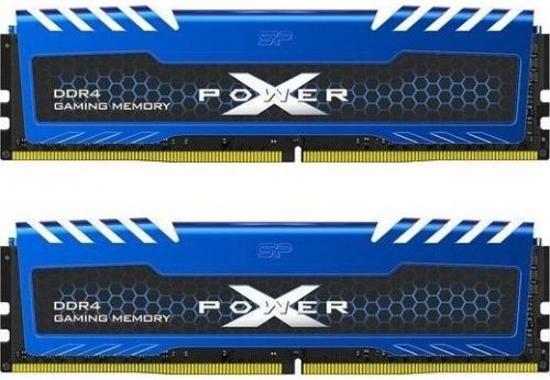 

Модуль памяти DDR4 32GB (2*16GB) Silicon Power SP032GXLZU266BDA Xpower Turbine PC4-21300 2666MHz радиатор CL16 1.2V, SP032GXLZU266BDA