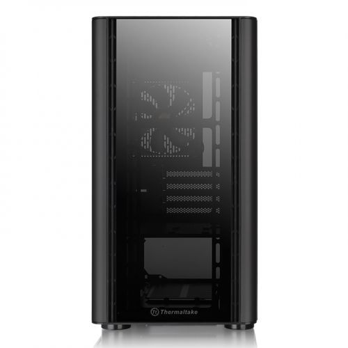 Корпус mATX Thermaltake V150 TG CA-1R1-00S1WN-00 черный, без БП, с окном, USB 3.0, 2*USB 2.0, audio