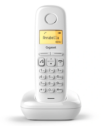 Телефон DECT Gigaset A270 SYS S30852-H2812-S302 RUS белый АОН