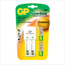 Зарядное устройство GP PB410GS130 PB410 + 2 аккум. 1300mAh, size AA, поддерживает AA/AAA