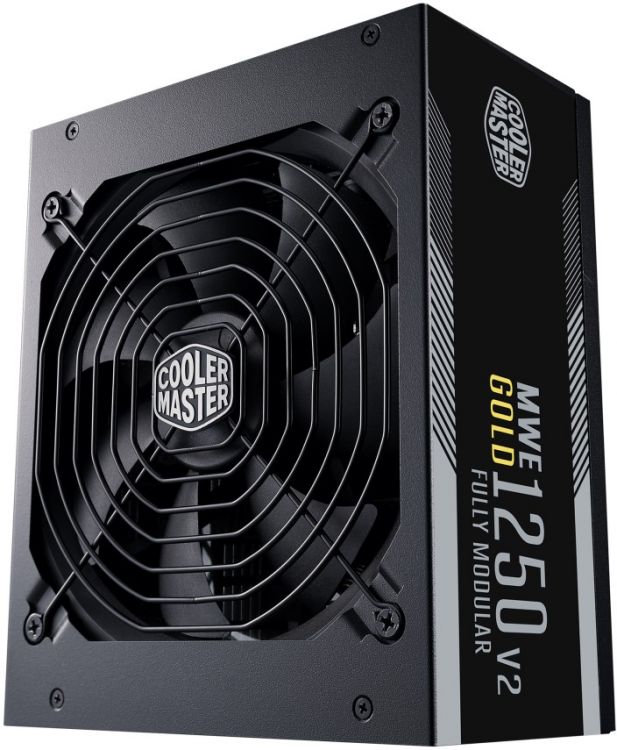 

Блок питания ATX Cooler Master MWE Gold 1250 V2 MPE-C501-AFCAG-EU 1250W, 80 PLUS Gold, active PFC, 140mm fan, full modular, MWE Gold 1250 V2