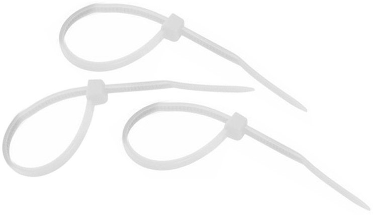 

Хомут Rexant 07-0120 стяжка кабельная нейлоновая 120 x2,5 мм, белая, упаковка 100 шт., 07-0120