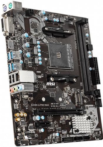 Материнская плата mATX MSI B450M-A PRO MAX