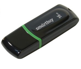Накопитель USB 2.0 16GB SmartBuy SB16GBPN-K
