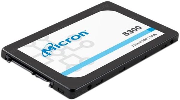 Накопитель SSD 2.5'' Micron MTFDDAK7T6TDS-1AW1ZABYY 5300PRO 7.68TB SATA Enterprise Solid State Drive