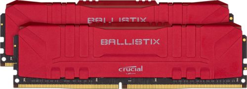 Модуль памяти DDR4 32GB (2*16GB) Crucial BL2K16G26C16U4R Ballistix PC4-21300 2666MHz CL16 288pin радиатор 1.2V