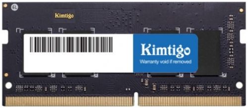 Модуль памяти SODIMM DDR4 8GB KIMTIGO KMKS8G8682666 PC4-21300 2666MHz CL19 1.2V single rank RTL