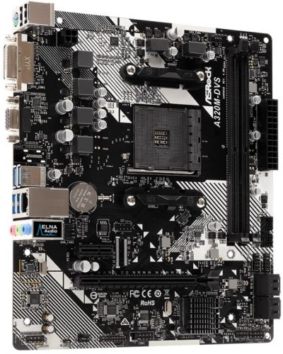 Материнская плата mATX ASRock A320M-DVS R4.0