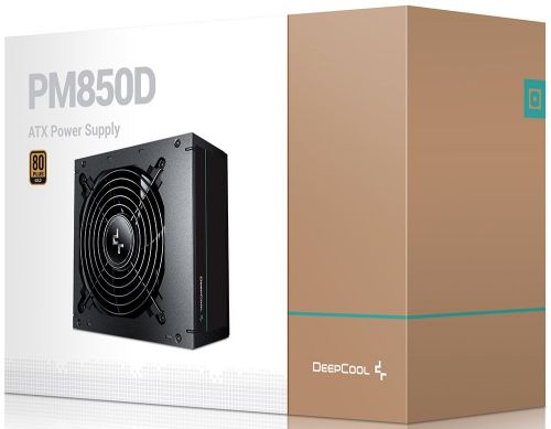 Блок питания ATX Deepcool PM850D 850W, 120mm fan, active PFC, 80+ GOLD RET