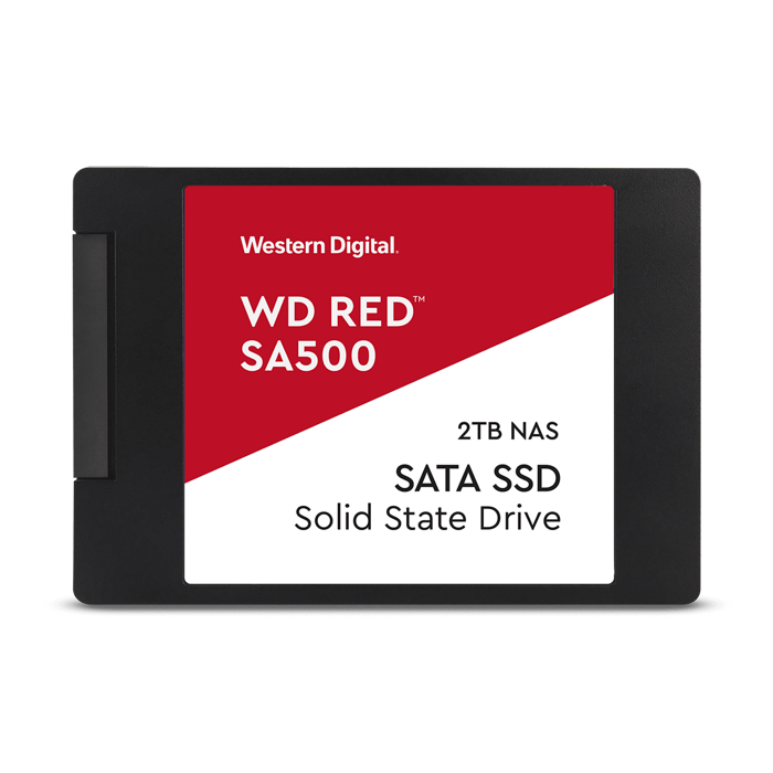 

Накопитель SSD 2.5'' Western Digital WDS200T1R0A WD Red SA500 2TB SATA 6Gb/s TLC 560/530MB/s IOPS 95K/85K MTTF 2M 7mm, WDS200T1R0A