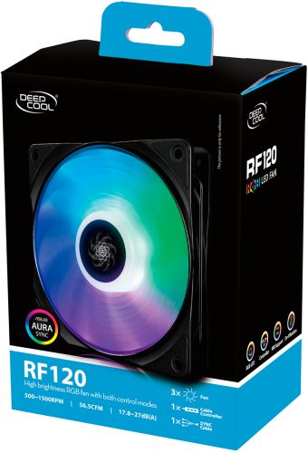 Вентилятор для корпуса Deepcool RF120 3 in 1