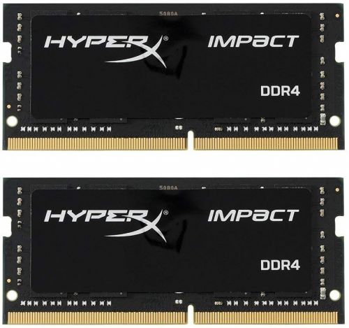 Модуль памяти SODIMM DDR4 16GB (2*8GB) HyperX HX426S15IB2K2/16 Impact PC4-21300 2666MHz CL15 260-Pin 1.2V XMP