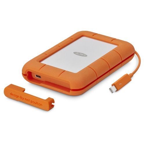 

Внешний жесткий диск 2.5'' Lacie STFS4000800 4TB, USB-C, Rugged Thunderbolt, оранжевый, STFS4000800