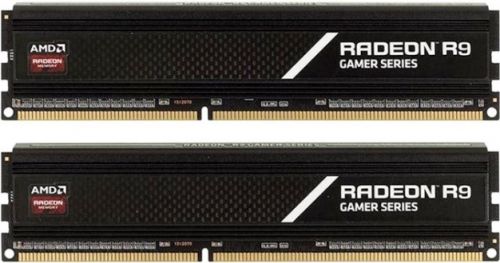 Модуль памяти DDR4 16GB (2*8GB) AMD R9S416G3000U2K Radeon R9 Gamers PC4-24000 3000MHz CL16 радиатор 1.35V RTL