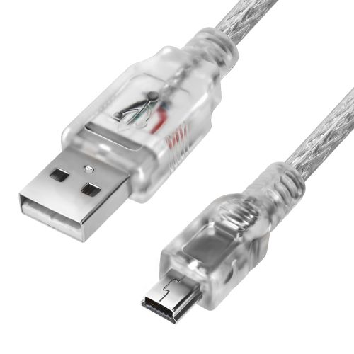 Кабель интерфейсный USB 2.0 GCR GCR-UM1M5P-BB2S-1.0m