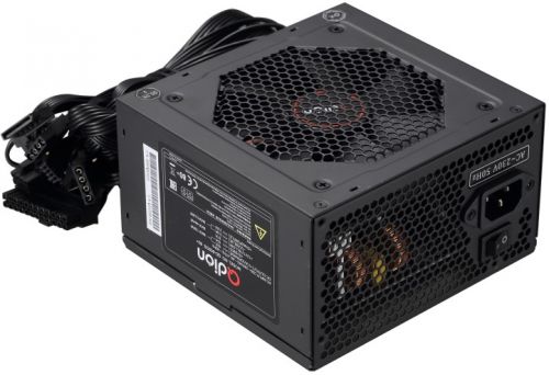 Блок питания ATX Qdion QD-600DS 80+ 600W, 120mm fan, APFC, 80+, Retail