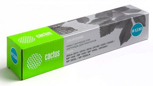 Картридж Cactus CS-R1230D черный для Ricoh Aficio 2015/2016/2018/2018D/2020/2020D/MP 1500/MP 1500, MP 1600, MP 1600L, MP 2000, MP 2000L, MP 2000LN