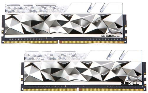 Модуль памяти DDR4 32GB (2*16GB) G.Skill F4-4266C16D-32GTES Trident Z Royal Elite silver PC4-34100 4266MHz CL16 радиатор 1.5V