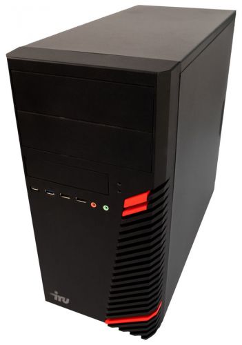 

Компьютер iRu Office 510H4SM MT 1685481 i5 10400/16GB/1TB/240GB SSD/UHD graphics 630/GbitEth/400W/Win10Pro/black, Office 510H4SM MT