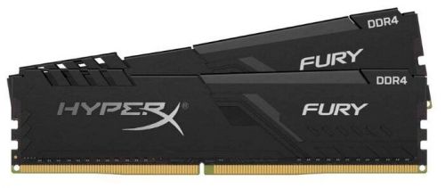 Модуль памяти DDR4 64GB (2*32GB) HyperX HX434C17FB3K2/64 Fury black PC4-27730 3466MHz CL17 288-pin радиатор 1.2V retail