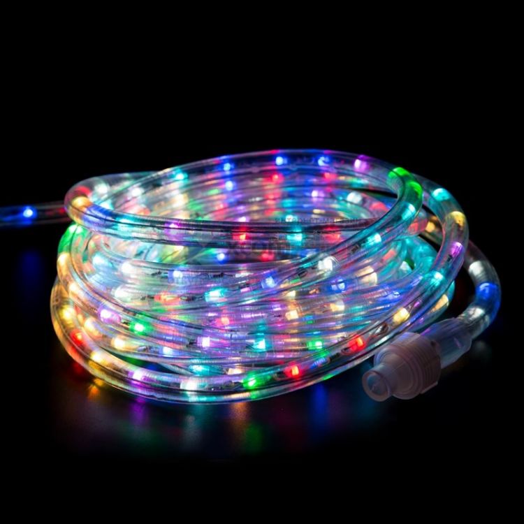 

Гирлянда NEON-NIGHT 245-119 дюралайт LED, свечение с динамикой (2W)-RGB Ø13мм, 36LED/м, 14м, 245-119