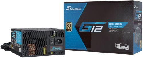 Блок питания ATX SeaSonic G12 GC-650 650W, 80 PLUS gold, 120mm fan RTL