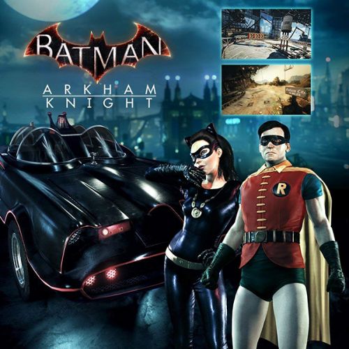 Право на использование (электронный ключ) Warner Brothers Batman: Arkham Knight - Batman Classic TV Series Batmobile Pack
