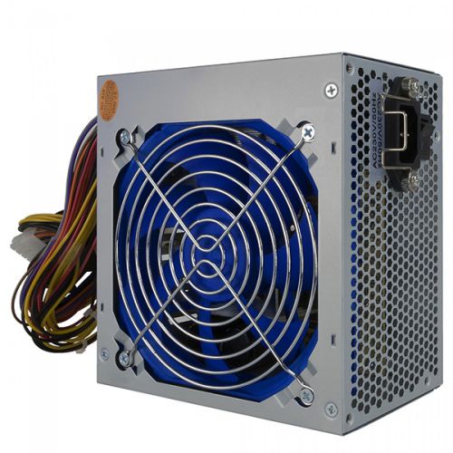 Блок питания ATX Crown CM-PS500 office CM000001923 500W (120mm FAN, SATA*2, PATA(big Molex)*3, FDD*1, 4+4pin) OEM