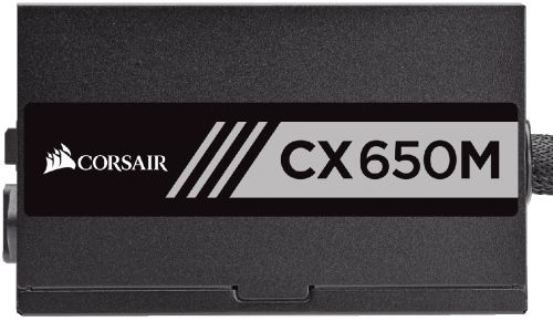 Блок питания ATX Corsair CX650M CP-9020103-EU 650W Active PFC, 80Plus Bronze, модульный, RTL