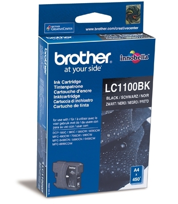 Картридж Brother LC-1100BK LC1100BK - фото 1