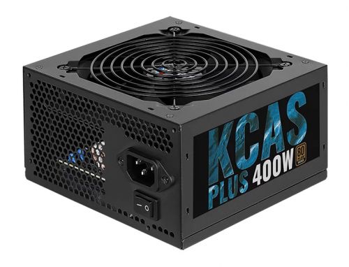 Блок питания ATX AeroCool KCAS PLUS 400W APFC, 80 PLUS Bronze, 120mm fan