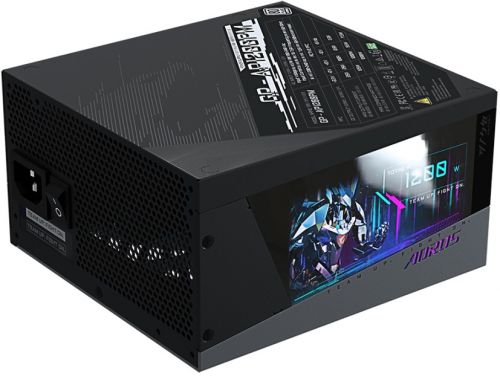 Блок питания ATX GIGABYTE AORUS P1200W GP-AP1200PM 1200W, active PFC, 80 PLUS Platinum, 140mm fan, fully modular