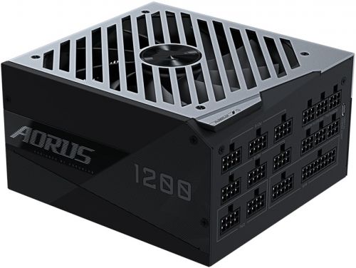 Блок питания ATX GIGABYTE AORUS P1200W GP-AP1200PM 1200W, active PFC, 80 PLUS Platinum, 140mm fan, fully modular