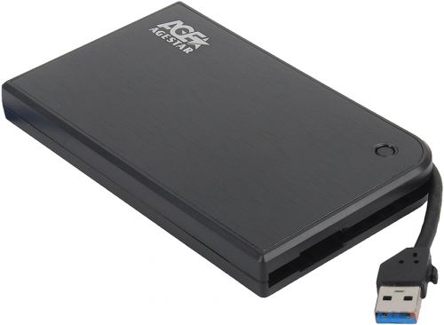 Внешний корпус для HDD SATA 2.5” AgeStar 3UB2A14 (BLACK)