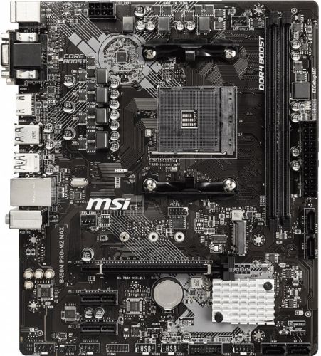 Материнская плата mATX MSI B450M PRO-M2 MAX