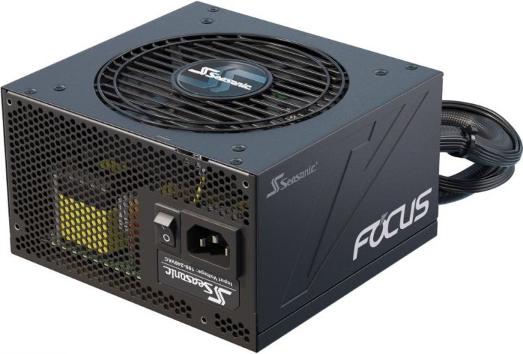 

Блок питания ATX SeaSonic FOCUS GM-750 SSR-750FM 750W, 80 Plus Gold, 120mm fan, semi modular, FOCUS GM-750