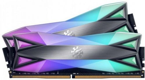 Модуль памяти DDR4 16GB (2*8GB) ADATA AX4U320038G16A-DT60 SPECTRIX D60G tungsten grey 3200MHz CL16 1.35V