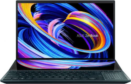 

Ноутбук ASUS Zenbook Pro Duo 15 OLED UX582LR-H2004T 90NB0U51-M00870 i7 10870H/16GB/1TB SSD/15.6" UHD touch/noDVD/GeForce RTX3070 8GB/cam/BT/WiFi/Win10, Zenbook Pro Duo 15 OLED UX582LR-H2004T