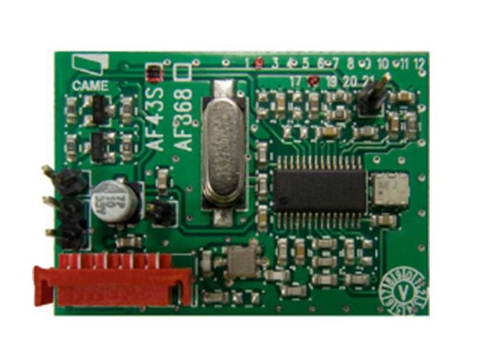 Радиоприемник CAME AF43S встраиваемый, 433,92 МГц, для брелков TOP-432NA, TOP-434NA, TAM-432SA
