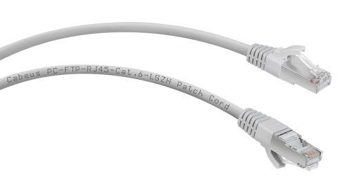 

Кабель патч-корд F/UTP 6 кат. 1м Cabeus PC-FTP-RJ45-Cat.6-1m-LSZH, PC-FTP-RJ45-Cat.6-1m-LSZH