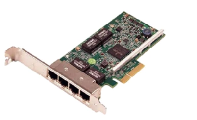 Сетевая карта Dell 540-BBGX Broadcom 5719 QP 1Gb Full Height Network Interface Card - Kit